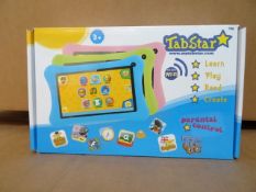1 x Tabstar Kids Learning Tablet PC. Learn, Play, Read & Create! High quality! Approx RRP £129!