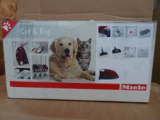 1 x Miele Cat & Dog 2000W Cylinder Vacuum Cleaner. C/W Rotary dial controls, active air clean