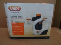 1 x Vax Grime Pro+ S4S-A+. Steam+Detergent, leaves rooms smelling fresh, lightweight, 16 versatile