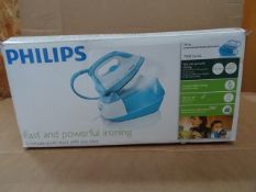 1 x Phillips Pressurised Steam Generator 7400 Series. RRP £170!! - SteamGlide soleplate is Philips