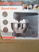 1 x Empire cook EC-168 Stand mixer. Comes with mixer blade, dough hook and egg whisk. 1200 Watts,
