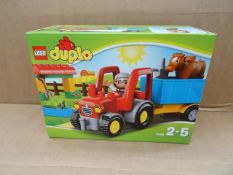 1 x Lego 10524 Duplo Farm Tractor set. Brand new and boxed. High retail value!  (box may have slight