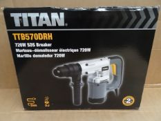 1 x Titan 720W SDS 4KG Breaker. Lightweight and streamlines breaker with innovative 12 position