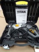 1 x Titan 1010W SDS Rotary Hammer Drill Model:TTB277SDS. Powerful 3 function drill for making easy