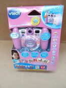 1 x Vtech Kidizoom twist plus, kids digital camera. Child friendly design. Create talking photo