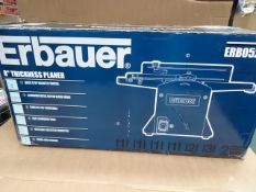 1 x Erbauer 8 Inch Thickness Planer Model Number: ERB052BTE. RRP £249! For a smooth finish with