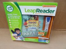 1 x Leapfrog Leap Reader. Helps your child learn to read & write. Sound out words and read