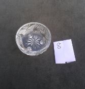 Cut Lead Crystal -Sweet Bowl - 6cm High - 15cm Dia