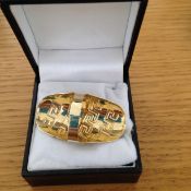 14ct White and Yellow Gold Ring