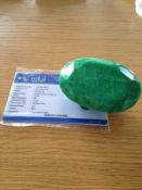878ct Oval Mixed Cut Natural Emerald