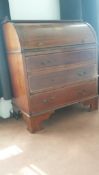 Antique Mahogany Bureau