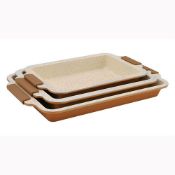 Swiss Royalty Line 3 piece marble ceramic coated roasting pan selling @ £89 on internet websites.