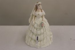 A very collectable Coalport Princess Alexandra Figurine number 862