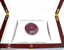 A 451.10 carat Oval Cut Ruby Gemstone. Appraisal value $1,352.00 approx £907.13