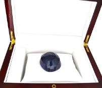Large Oval Cut Midnight Blue Sapphire Gemstone 559.10ct Appraisal value $5,030.00 approx £3,379.82