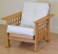 Matrix Chair with Natural Cushion