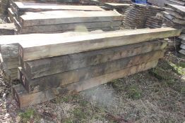 Wellingtonia	Air Dried Over 2 years.	Planks:-	Qty	4	@	8' to 10'	x	upto 12x6	x	Approximatly	12.0	Cu