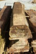 Larch	Air Dried Over 2 years.	Planks:-	Qty	3	@	120	x	17	x	3 1/2	Approximatly	12.4	Cu ft
Beech	Air