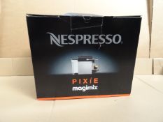 1 x Magimix Nespresso Pixie. This Magimix Pixie automatic coffee maker is the smallest Nespresso
