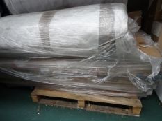 1 x Pallet to contain 5 x Boxed Mirage Mirrored shoe cabinets and a double mattress. Total Pallet