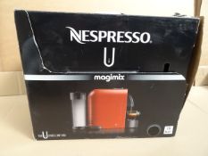 1 x Nespresso U Coffee Machine by Magimix RRP £139! The Nespresso U coffee machine by Magimix offers