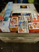 1 x Large Pallet (A31) to contain various items such as: russell hobbs toasters, digital atm money