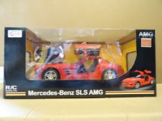 1 x Rastar Mercedes-Benz SLS AMG Remote Control Car. 1/14 Scale. Official licenced product. Easy