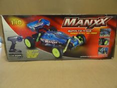 1 x Manxx Extreme Works Remote control 1:10 Scale Buggy! Custom off road tyres, changeable lexan