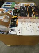 1 x Large Pallet (A20) to contain various items such as: compact tile cutter, fruit machine money