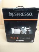 1 x Magimix Nespresso Pixie & Aeroccino 3. This Magimix Pixie automatic coffee maker is the smallest