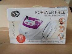 1 x Rio Forever Free IPL Hair Remover. Hair Removal System. Approved for home use, targets hair