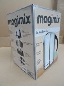 1 x Magimix La Bouilloire 1.8L Kettle. Stainless steel double wall . Concealed element limits
