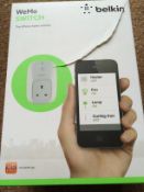 WeMo Switch by Belkin - iphone Home Remote.  GRADE: New	No Reserve