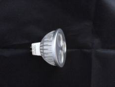 20 x 3W  MR16 LV  LED LAMPS WARM WHITE , EUROPEAN BRAND