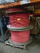 500 - 1000metres of Brand Rex 24 guage Fire Survivor fibre optic cable - rrp £10 / metre -
