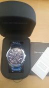 Boxed brand new Gents Emporio Armarni, AR2448, designer watch RRP £349.99