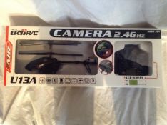 3 Channel 2.4GHz RC Helicopter with Camera- EAN 5026686094336 - RRP  £79.99  _Customer