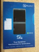 Blue Ant S4 True HAndsfree Voice Controlled Car SPeakerphone.  GRADE: Used	No Reserve