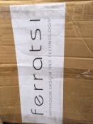 Ferratsi  Modern Resin Sink Wash Basin.  GRADE: New	No Reserve