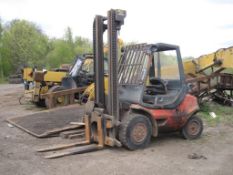 Linde H45D_x00D_
2003, direct from work 4.5 tonne diesel forklift, ring gear needs attention
