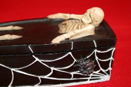 160 x Skeleton Coffin Trinket Box  quantity