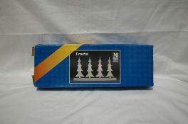 10 x Mark SolJd Sweden - Frosta - Table Light with four xmas trees