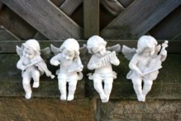 5X SET OF 4 CHURUBS BRAND NEW BOXED