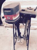 Outboard Boat Engines x 2