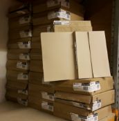 FLAT POCKET FILES Acco Eastlight 20 Boxes Each Containing 25 Files Buff Colour