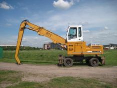 Liebherr 914 Rehandler on Wheels
2003
Very good condition, high cab, solid wheels and long reach
