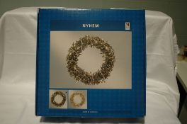 9 x Mark SolJd Sweden - Myham - Wooden christmas wreath