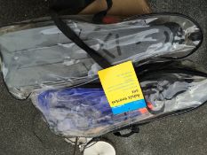 2 x Adult Snorkel Sets.  GRADE: New	No Reserve