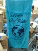 16pcs Davidoff Cool Water Beach Towel - brand new