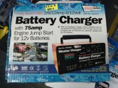 Boxed Streetwise 2/6/12/volt , 6/12 Amp Master battery charger rrp £119 .